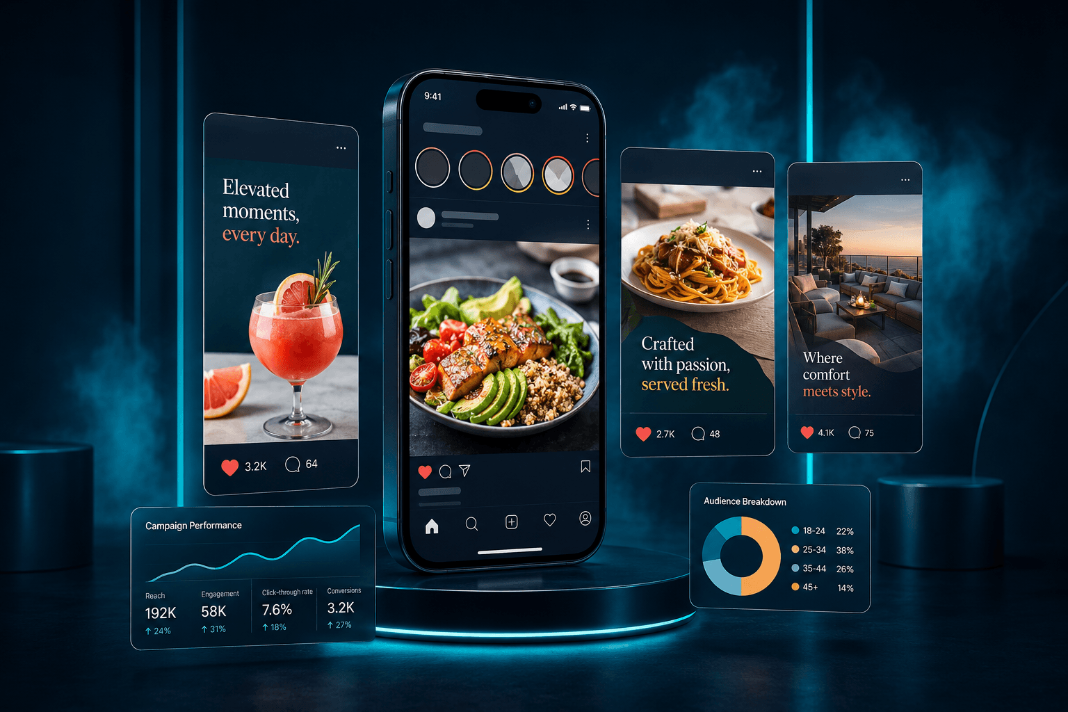 Lead generation campaign project